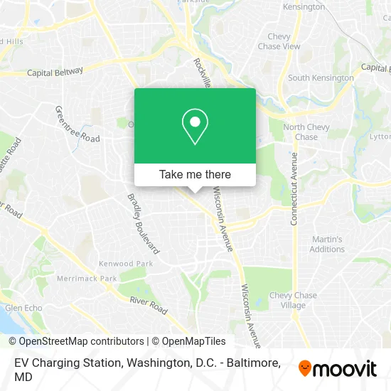 EV Charging Station map