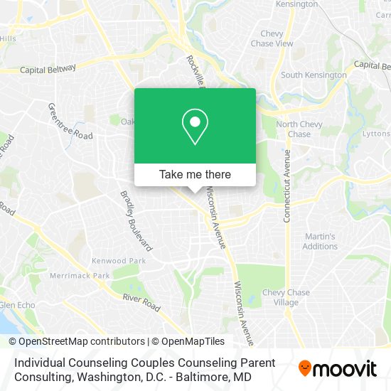 Individual Counseling Couples Counseling Parent Consulting map