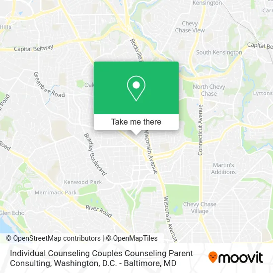 Individual Counseling Couples Counseling Parent Consulting map