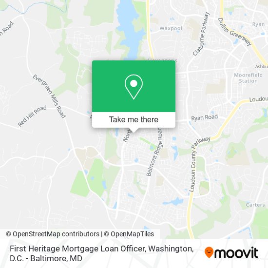 First Heritage Mortgage Loan Officer map