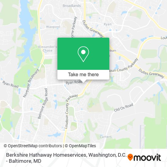 Berkshire Hathaway Homeservices map