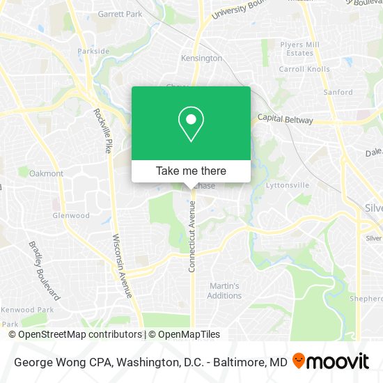 George Wong CPA map