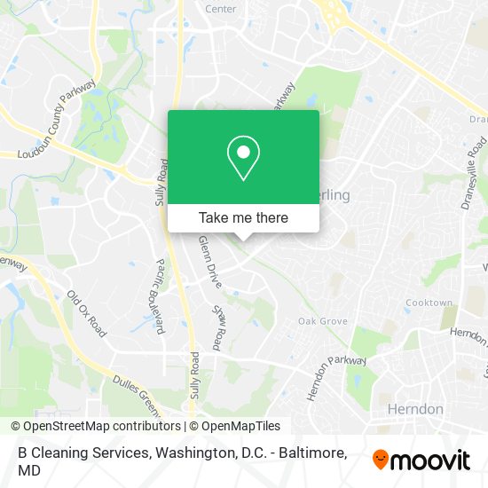 Mapa de B Cleaning Services