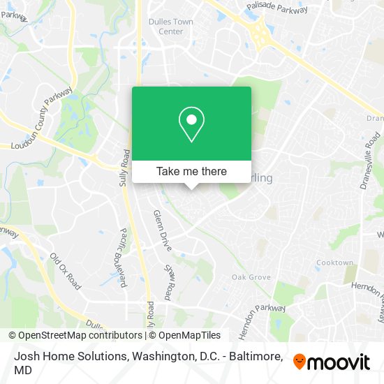 Josh Home Solutions map