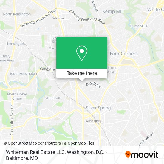 Whiteman Real Estate LLC map