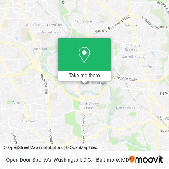 Open Door Sports's map