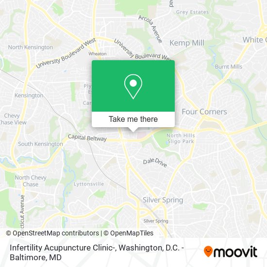 Mapa de Infertility Acupuncture Clinic-