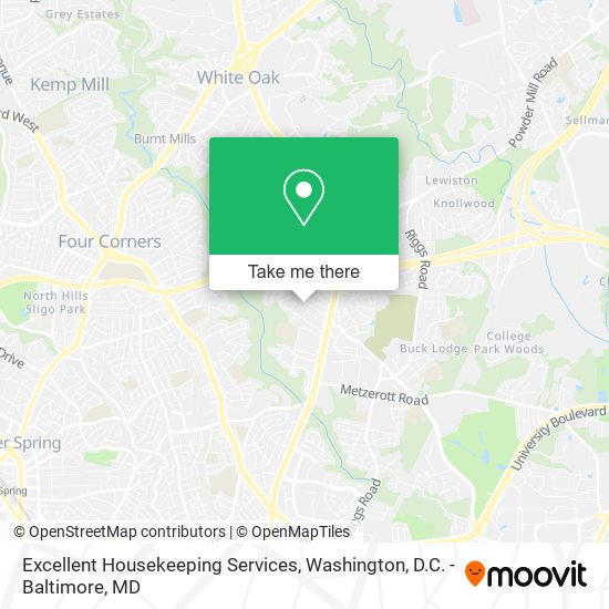 Mapa de Excellent Housekeeping Services