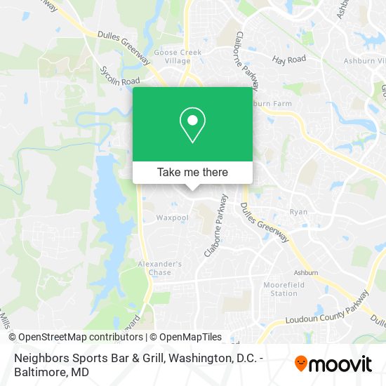 Neighbors Sports Bar & Grill map