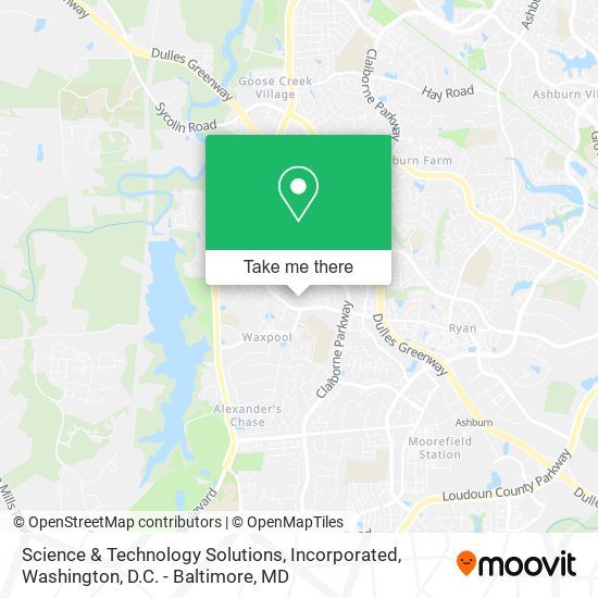 Science & Technology Solutions, Incorporated map