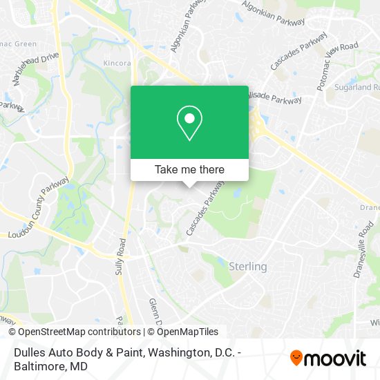 Dulles Auto Body & Paint map