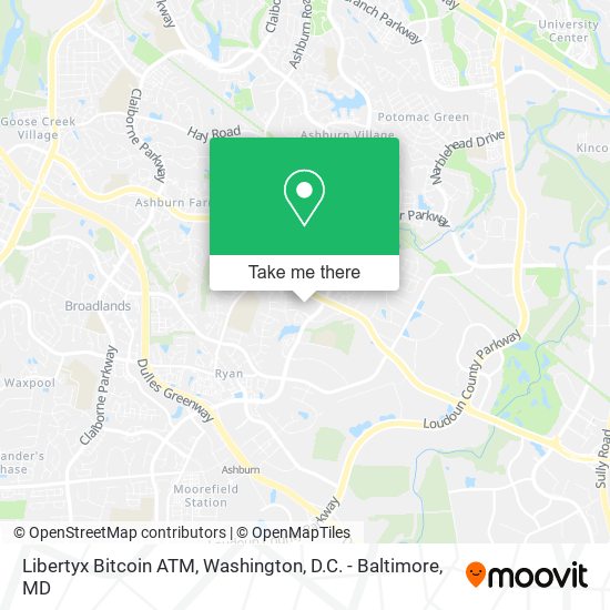 Libertyx Bitcoin ATM map