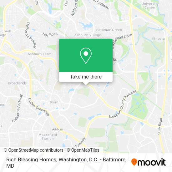 Rich Blessing Homes map