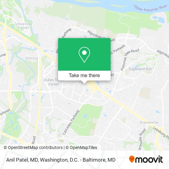 Mapa de Anil Patel, MD