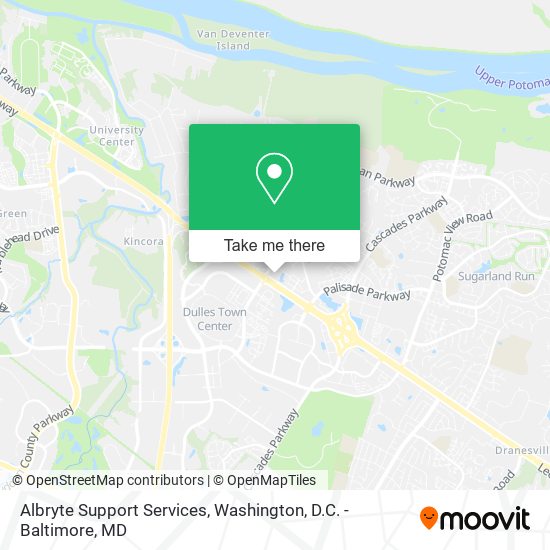 Albryte Support Services map