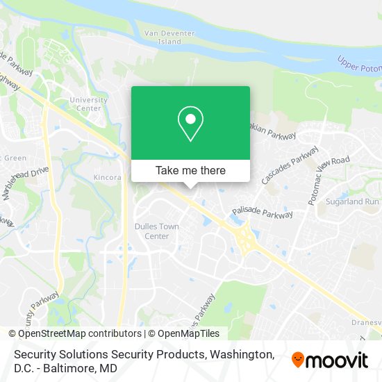 Mapa de Security Solutions Security Products