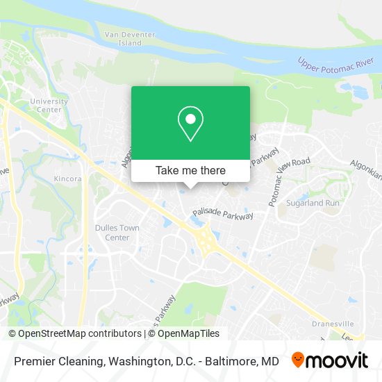 Premier Cleaning map