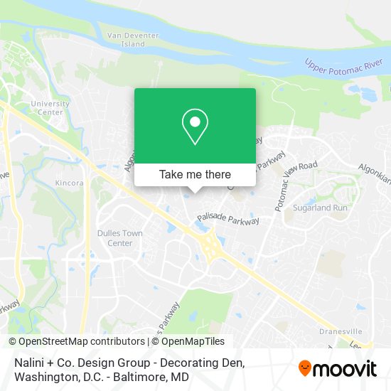 Mapa de Nalini + Co. Design Group - Decorating Den