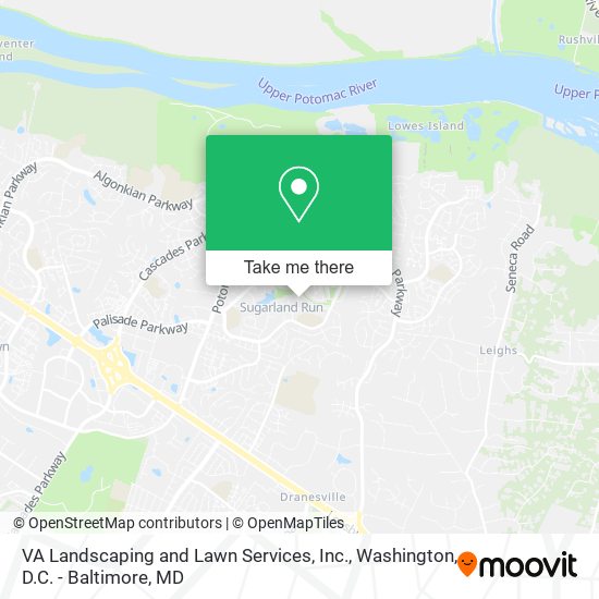 Mapa de VA Landscaping and Lawn Services, Inc.