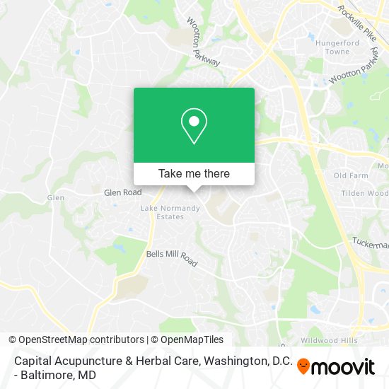 Capital Acupuncture & Herbal Care map