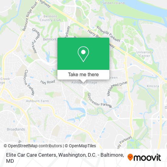 Elite Car Care Centers map