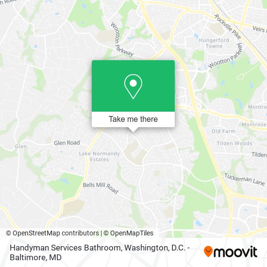Mapa de Handyman Services Bathroom