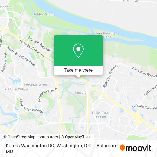 Karma Washington DC map