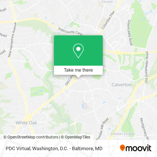 PDC Virtual map