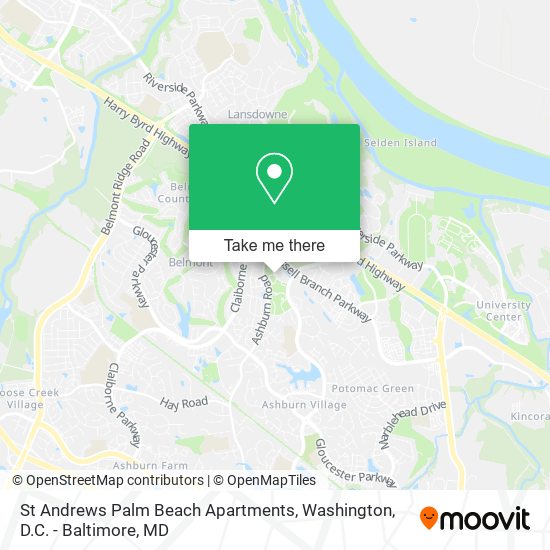 St Andrews Palm Beach Apartments map