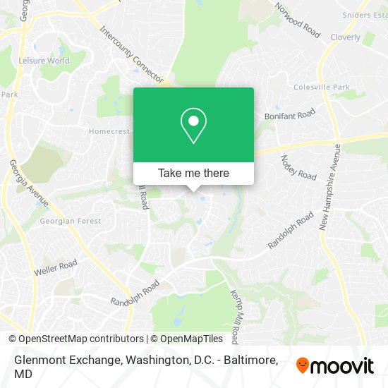 Mapa de Glenmont Exchange