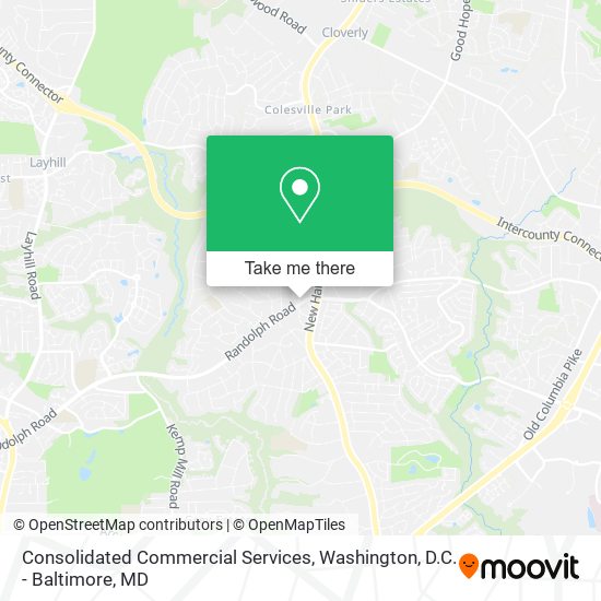 Consolidated Commercial Services map