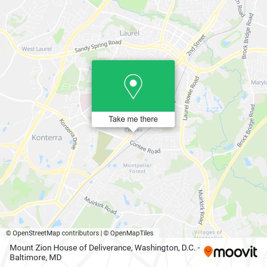 Mount Zion House of Deliverance map
