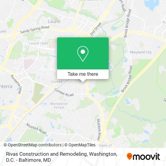 Rivas Construction and Remodeling map