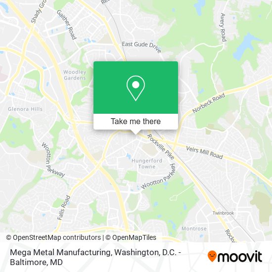 Mega Metal Manufacturing map