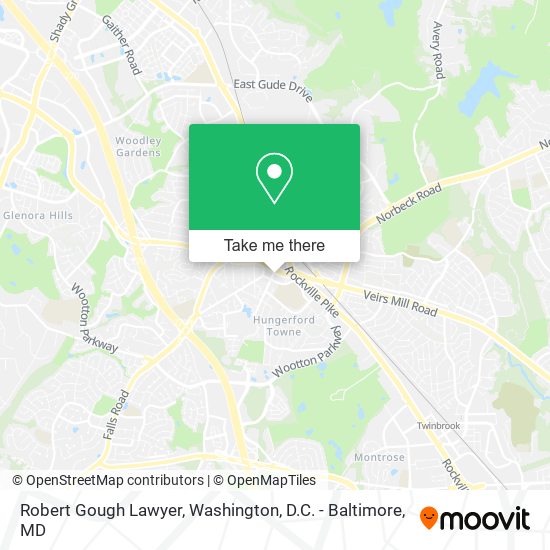 Robert Gough Lawyer map