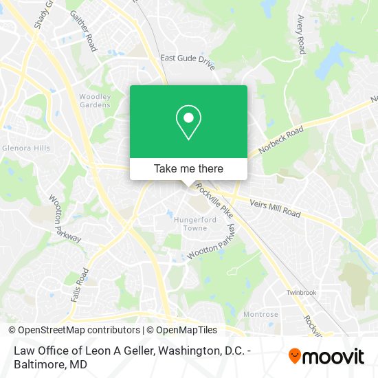 Mapa de Law Office of Leon A Geller