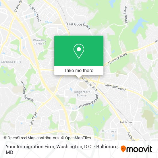 Your Immigration Firm map