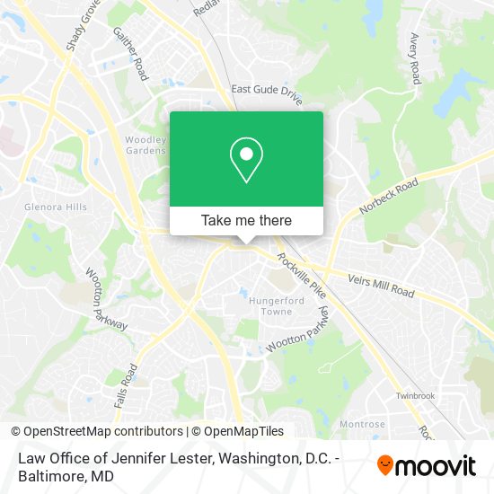 Law Office of Jennifer Lester map