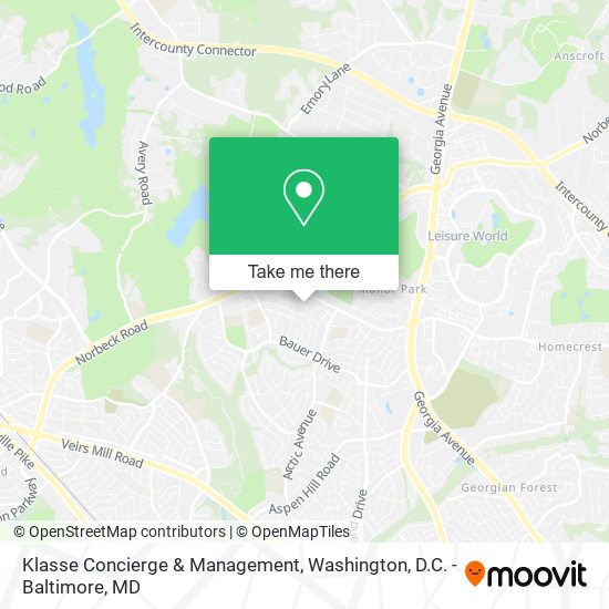 Klasse Concierge & Management map