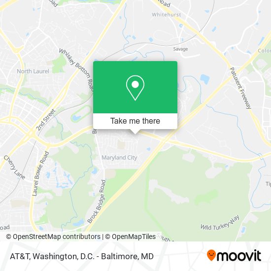 AT&T map