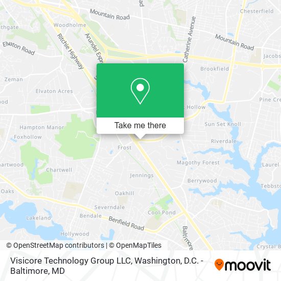 Mapa de Visicore Technology Group LLC