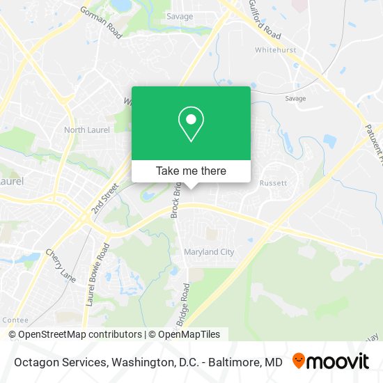 Octagon Services map