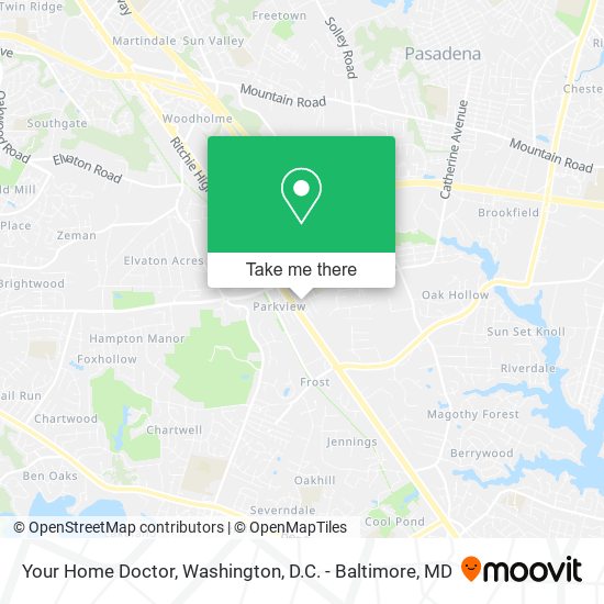 Your Home Doctor map