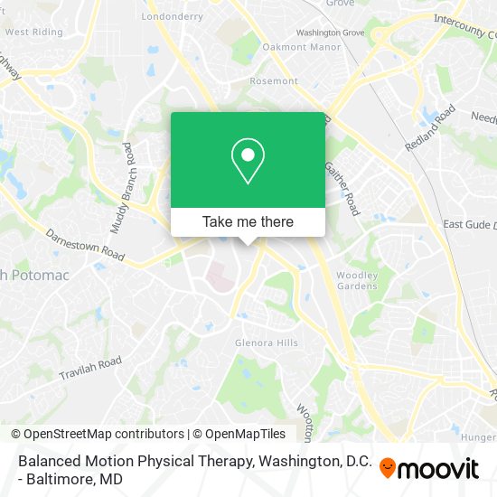 Balanced Motion Physical Therapy map