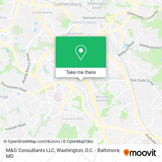 Mapa de M&G Consultants LLC