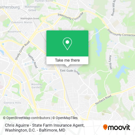 Chris Aguirre - State Farm Insurance Agent map