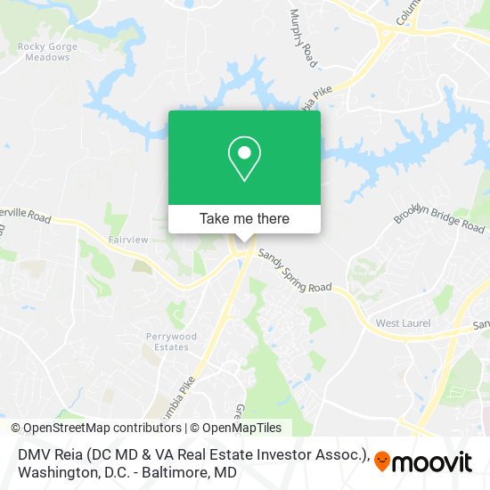 DMV Reia (DC MD & VA Real Estate Investor Assoc.) map