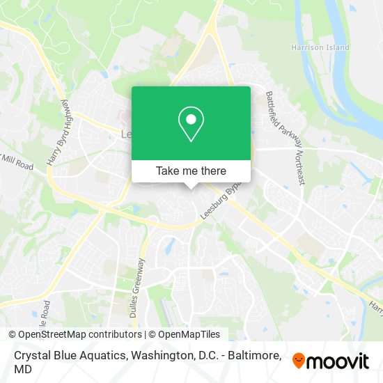 Mapa de Crystal Blue Aquatics