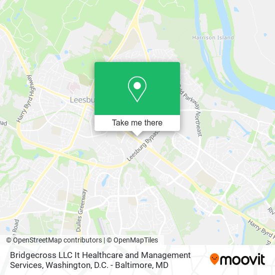 Mapa de Bridgecross LLC It Healthcare and Management Services