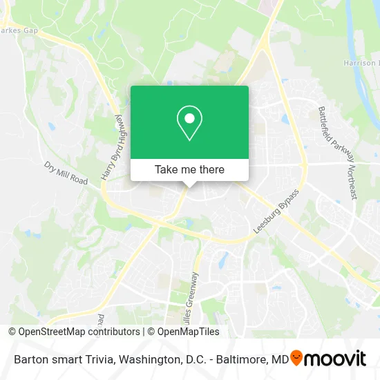 Barton smart Trivia map